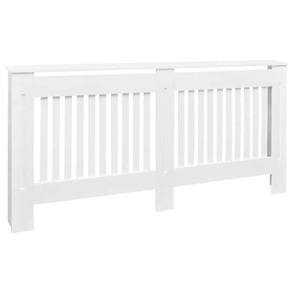 Cobertura de radiador MDF 172 cm branco - Image 2