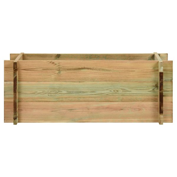 Canteiro elevado jardim 80 cm pinho impregnado - Image 2