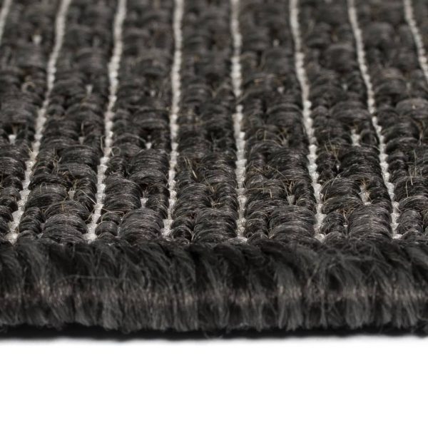 vidaXL Tapete divisão sisal interior/exterior 80x150cm cinzento escuro - Image 3