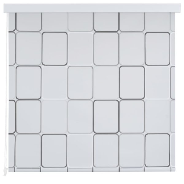 Estore de rolo para o duche 140x240 cm quadrados - Image 2