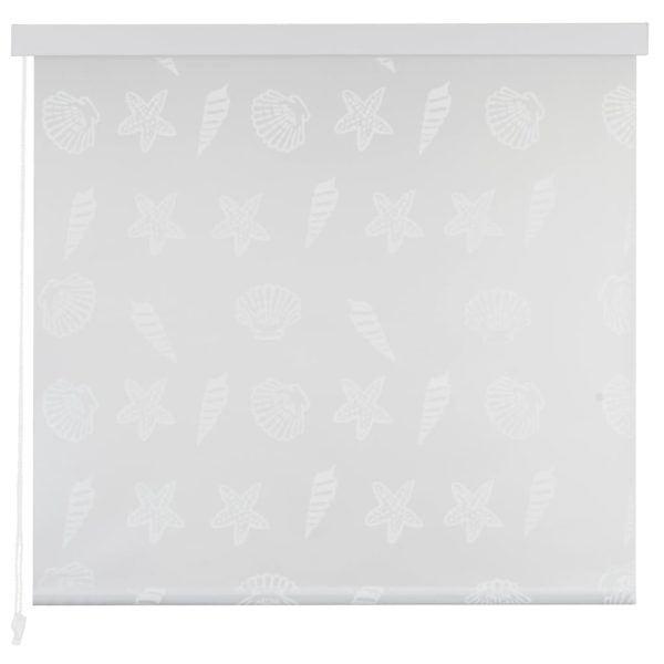 Estore de rolo para o duche 160x240 cm estrelas-do-mar - Image 2