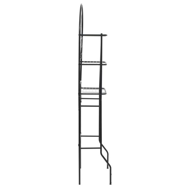 Toalheiro preto 60x33x174 cm - Image 3