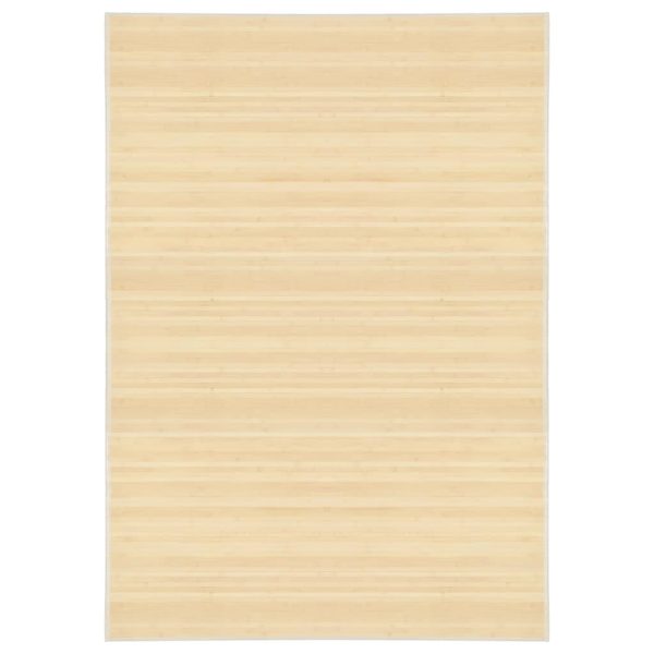 Tapete de bambu 120x180 cm natural