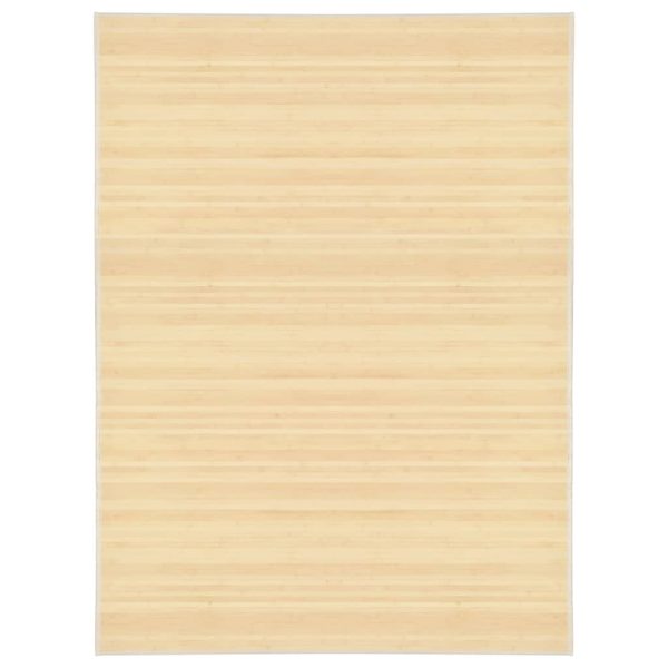 Tapete de bambu 150x200 cm natural