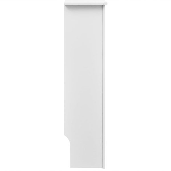 Coberturas de radiador 2 pcs MDF 172 cm branco - Image 3