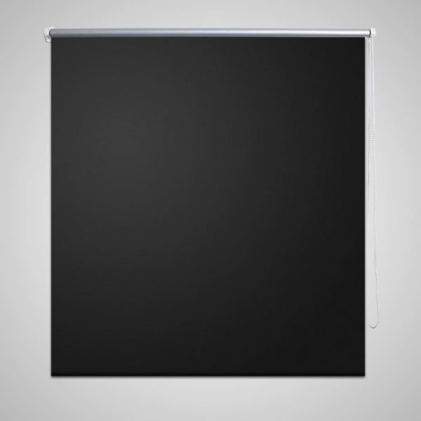 Estore de rolo 80 x 175 cm, Preto