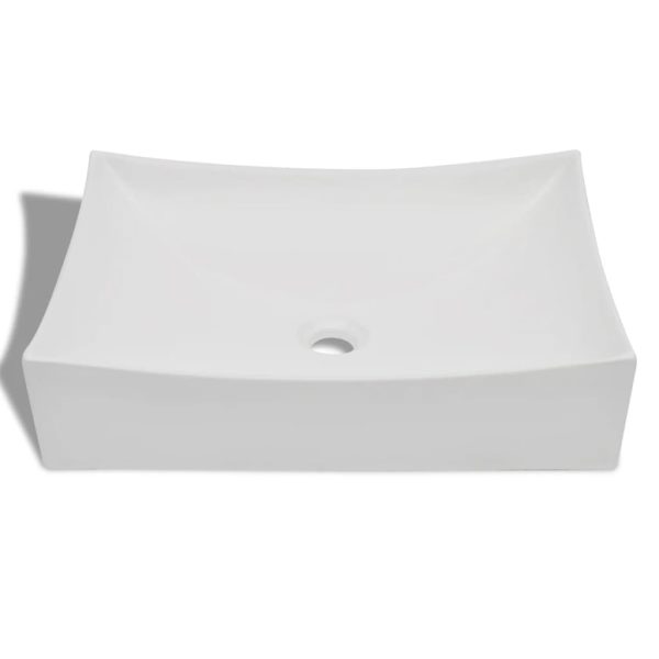 Selha de Porcelana Cerâmica Cuvete Branca com Alto Brilho - Image 3