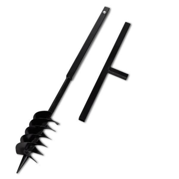Broca de solo manual 120 mm com tubo de prolongamento 13 m aço - Image 3