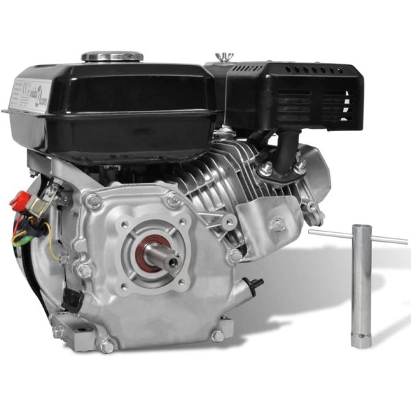 Motor a gasolina 6,5 CV 4,8 kW preto - Image 3