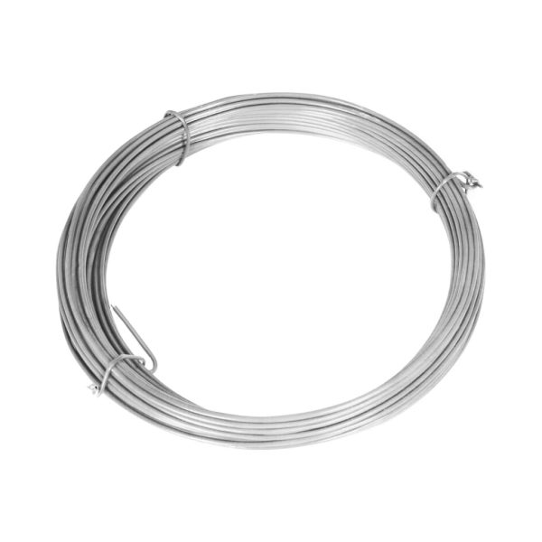 Cerca de arame com postes/espetos 25x1,5 m aço galvanizado - Image 3