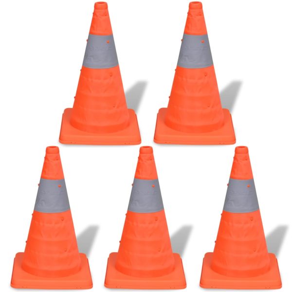 5 pop-up cones de sinalização 42 cm - Image 2