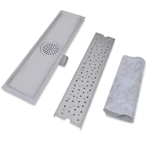 Dreno de chuveiro linear bolhas 530x140 mm aço inoxidável - Image 3