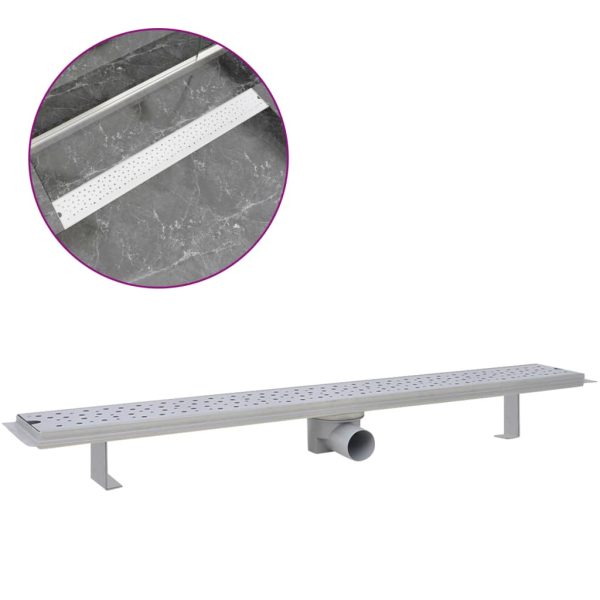 Dreno de chuveiro linear bolhas 930x140 mm aço inoxidável - Image 2
