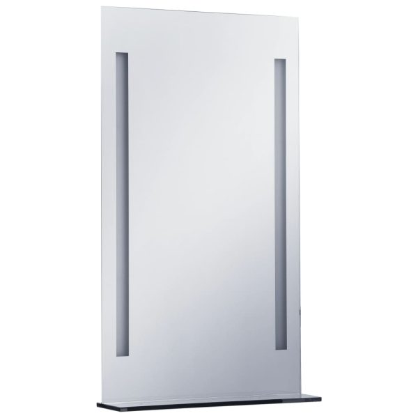 Espelho de parede LED c/ prateleira para casa de banho 60x100cm - Image 2