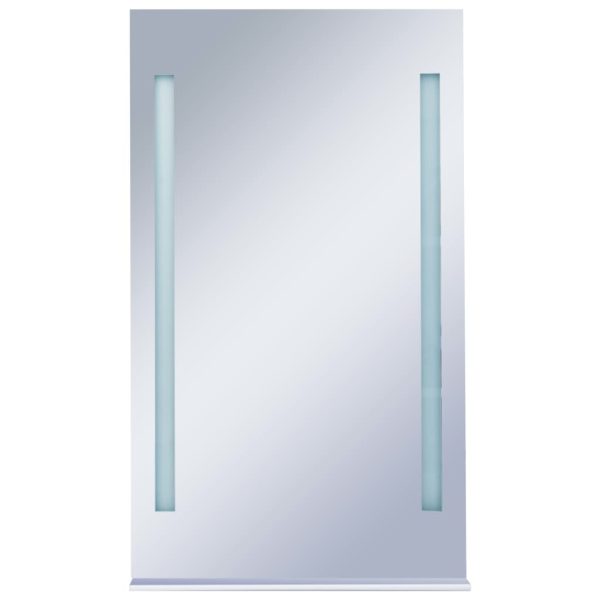 Espelho de parede LED c/ prateleira para casa de banho 60x100cm - Image 3