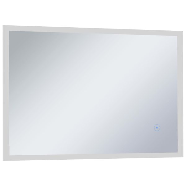 Espelho de parede LED c/ sensor tátil casa de banho 100x60 cm - Image 3
