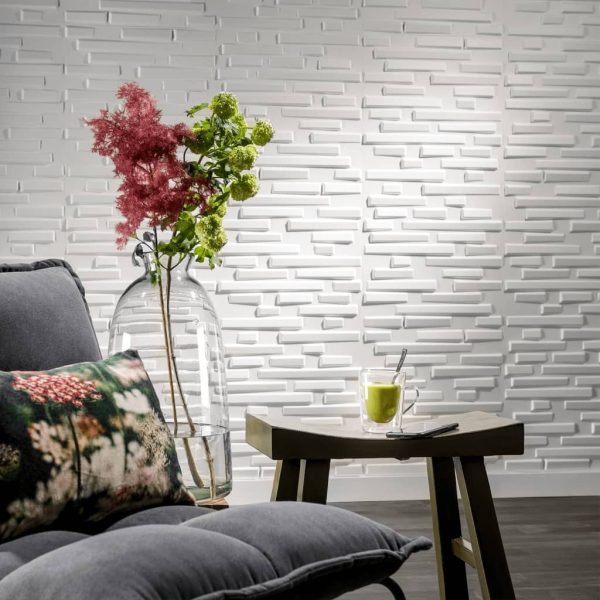 WallArt 24 pcs painéis de parede 3D GA-WA13 Ventura