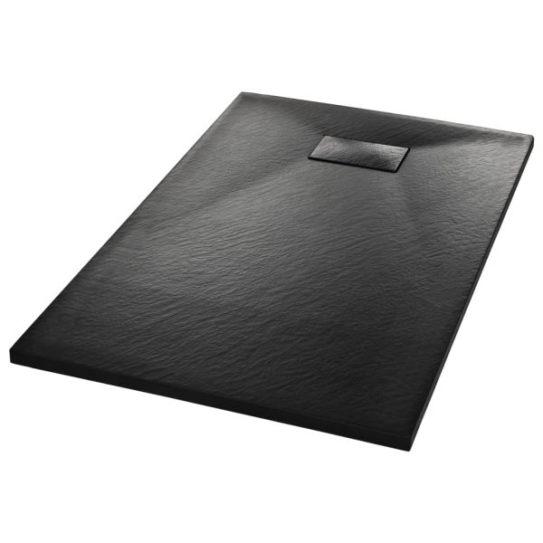 Base de chuveiro SMC 100x80 cm preto - Image 2