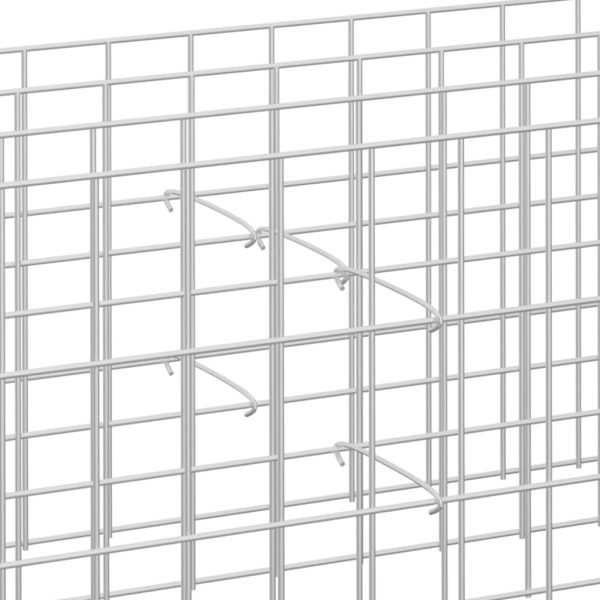 Ganchos para gabiões 50 pcs aço galvanizado 40 cm - Image 3