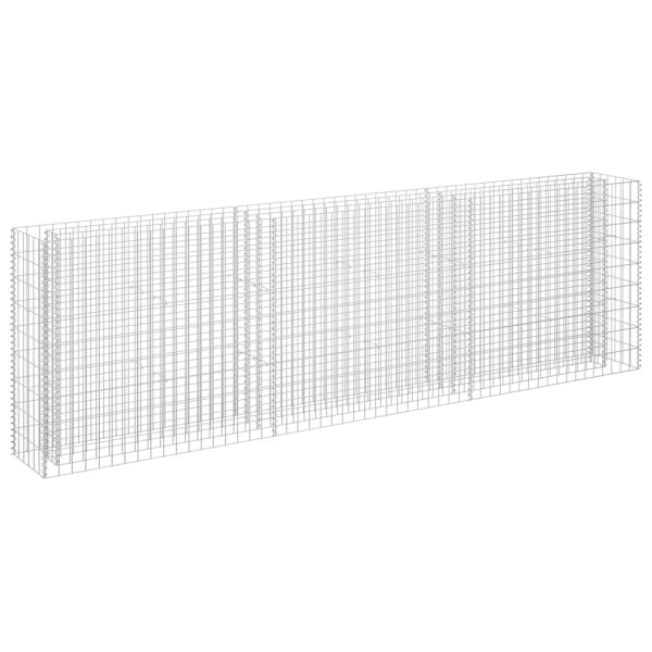 Canteiro elevado/cesto gabião 270x30x90 cm aço galvanizado - Image 2