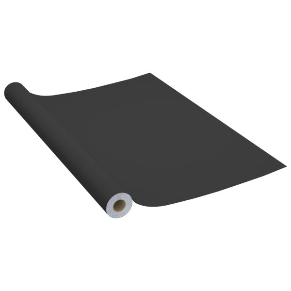 Autocolante para móveis 500x90 cm PVC preto - Image 2