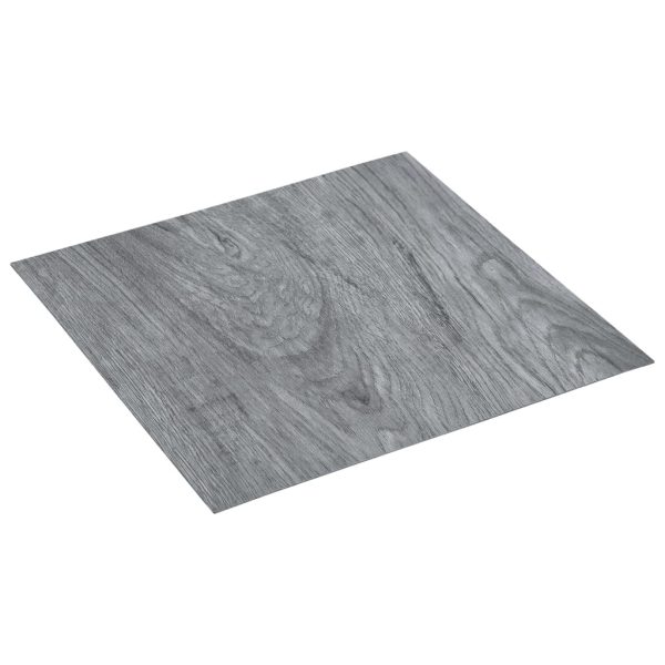 Tábuas de soalho autoadesivas 5,11 m² PVC cinzento-claro - Image 2