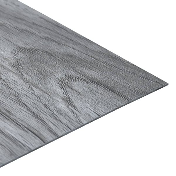 Tábuas de soalho autoadesivas 5,11 m² PVC cinzento-claro - Image 3