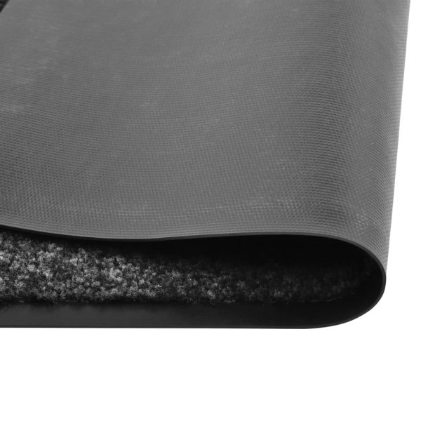 Tapete de porta lavável 120x180 cm preto - Image 2