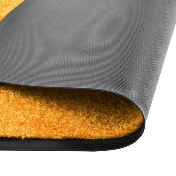 Tapete de porta lavável 60x90 cm laranja - Image 2