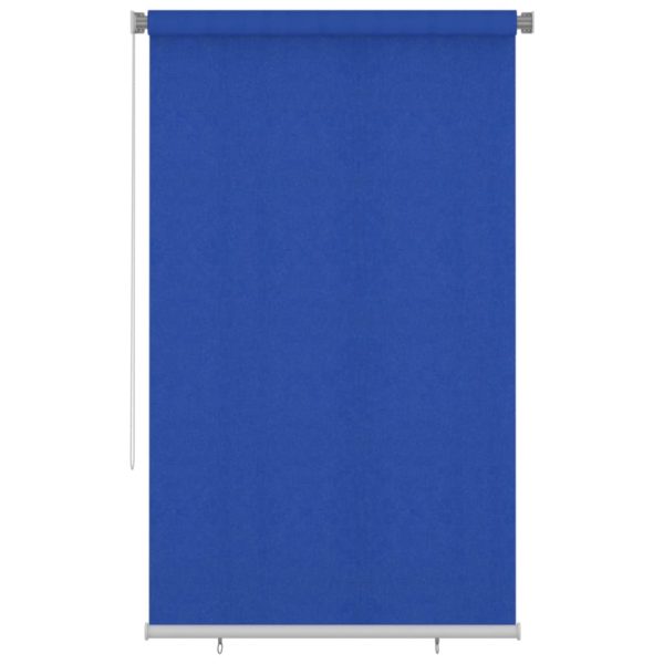 Estore de rolo para exterior PEAD 140x230 cm azul - Image 2