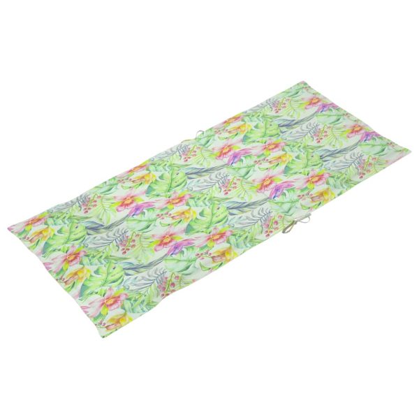 Almofadões para cadeiras altas de jardim 6 pcs tecido folhas - Image 3