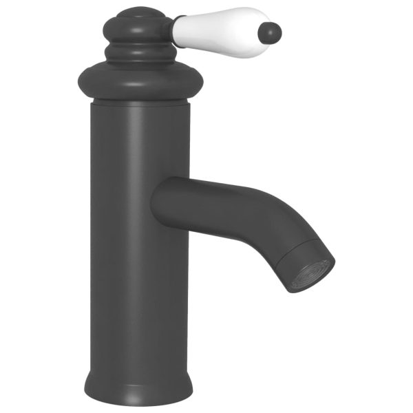 Torneira para lavatório de casa de banho 130x180 mm cinzento - Image 3