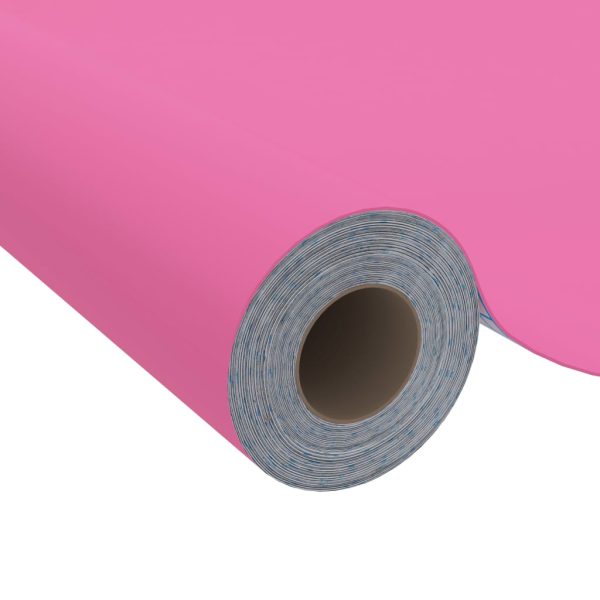 Autocolante para móveis 500x90 cm PVC rosa brilhante - Image 3