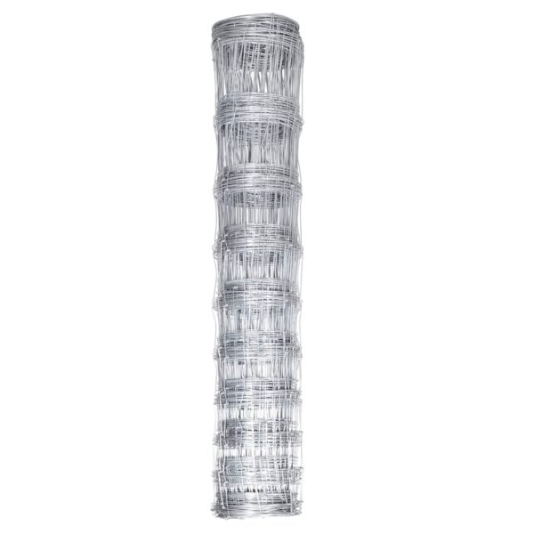 Cerca de jardim 50x1,2 m aço galvanizado prateado - Image 2
