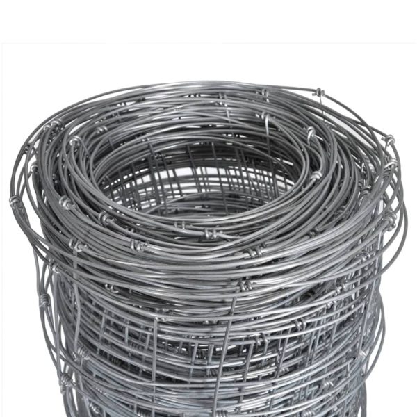 Cerca de jardim 50x1,2 m aço galvanizado prateado - Image 3
