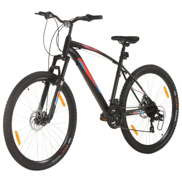 Bicicleta de montanha 21 velocidades roda 29" 48 cm preto - Image 2