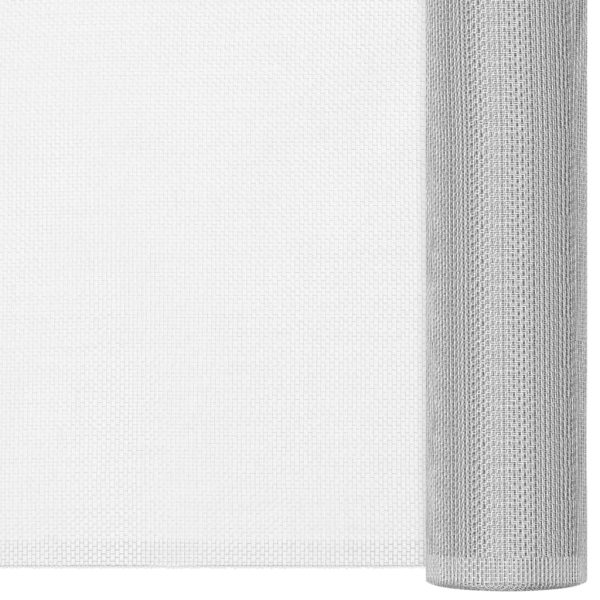 Rede em alumínio 112x500 cm prateado