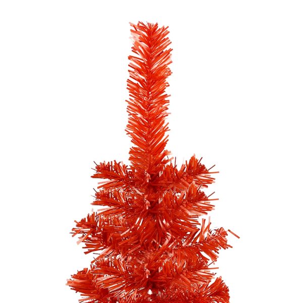 Árvore de Natal fina 150 cm vermelho - Image 3