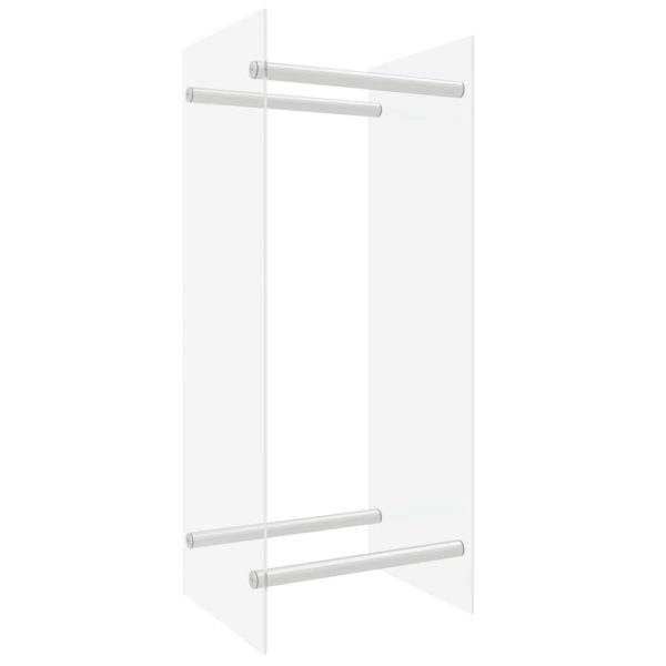 Suporte para lenha 40x35x100 cm vidro temperado transparente - Image 2
