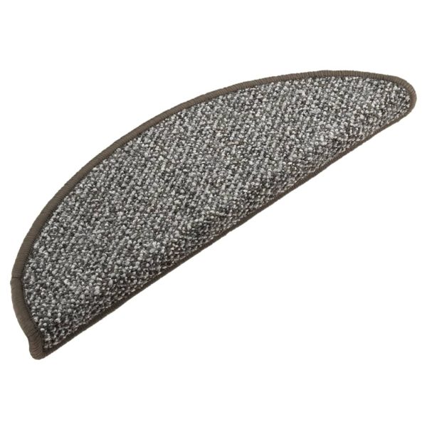 Tapete/carpete para degraus 15 pcs 65x21x4 cm antracite - Image 3