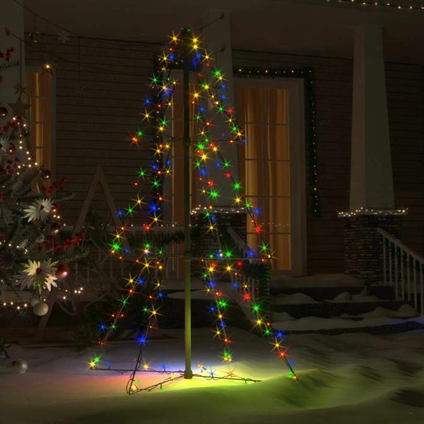 Árvore de Natal em cone 160 LEDs 78x120 cm interior e exterior - Image 3