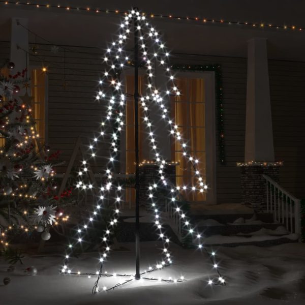 Árvore de Natal em cone 200 LEDs 98x150 cm interior e exterior - Image 3