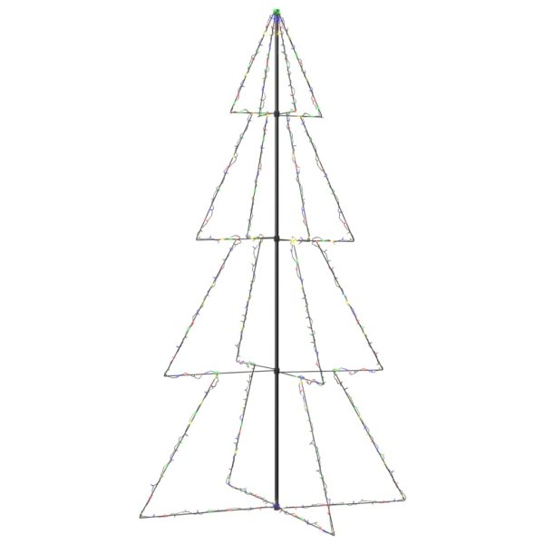 Árvore de Natal em cone 360 LEDs 143x250 cm interior e exterior - Image 2