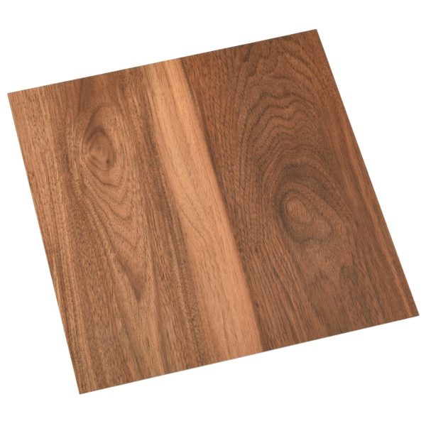 Tábuas de soalho autoadesivas 20 pcs 1,86 m² PVC castanho - Image 3