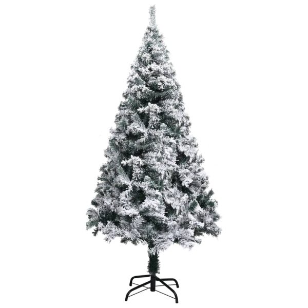 Árvore de Natal artificial c/ luzes LED e bolas 150cm PVC verde - Image 2