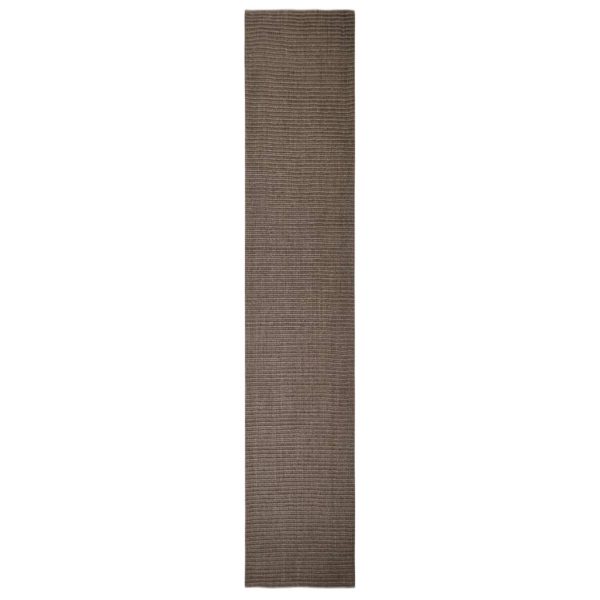 Tapete sisal natural 66x350 cm castanho - Image 2