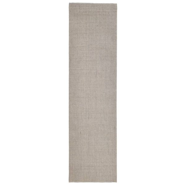 Tapete sisal natural 80x300 cm cor areia - Image 2