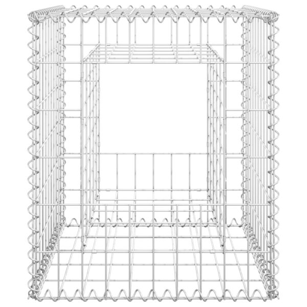 Poste/cesto gabião 50x50x60 cm ferro - Image 3