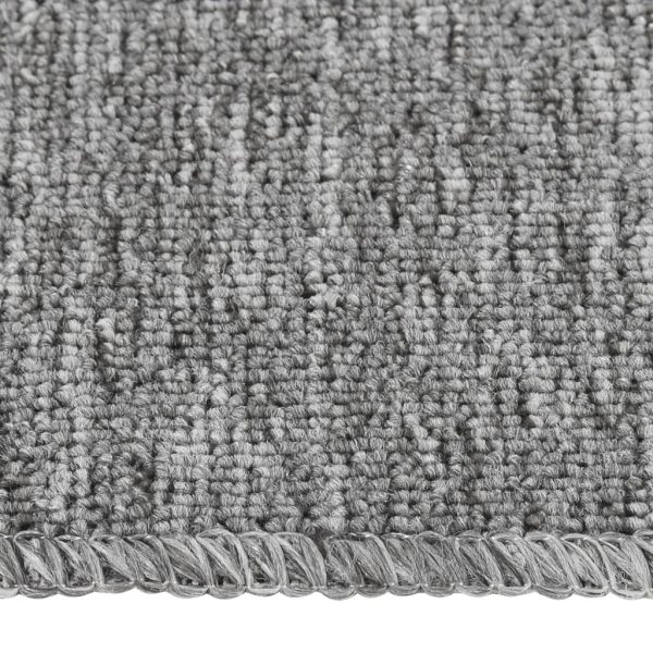 Tapetes antiderrapantes retang. p/ escadas 15pcs 60x25 cm cinza - Image 3