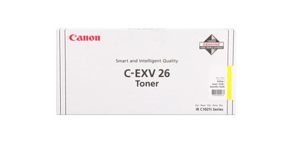 Canon CEXV26 Amarillo Cartucho de Toner Original - 1657B006